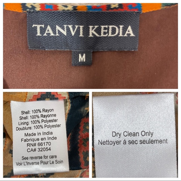 Tanvi Kedia "Sumana" Tunic Dress by Anthropologie - Picture 8 of 8